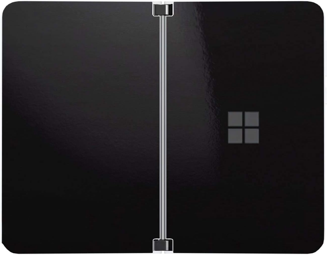 SopiGuard Sticker for Surface Duo Phone Edge-to-Edge Precision Vinyl Skin Wrap (Leather Textured)