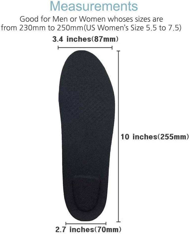 0.4 Inch 2 Left or Right Full Length Insoles Balancer and Additional Cushion Pad for Leg Length Discrepancy (2 Rights(Medium))