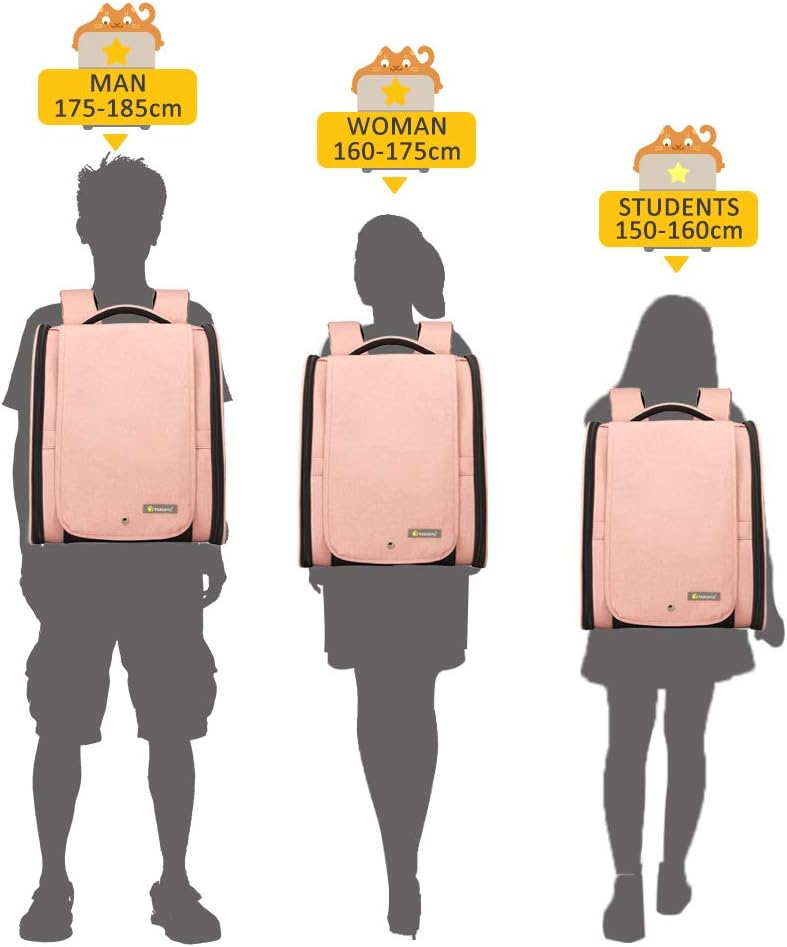 Texsens Innovative Traveler Bubble Backpack Pet Carriers for Cats and Dogs