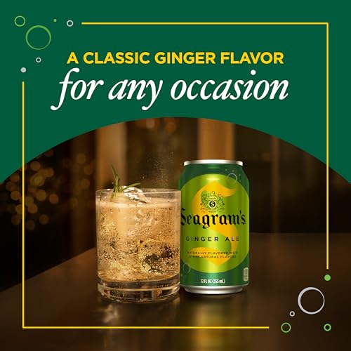 Seagram's Ginger Ale, 12 fl oz, 12 Pack