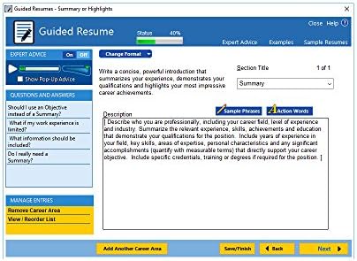 ResumeMaker Professional Deluxe 20 - Software to Create Professional Resumes Includes Sample Resumes Written by Certified Resume Writers