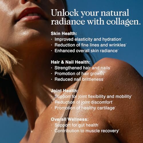 NAKED Collagen Peptides Protein Powder, 60 Servings, Pasture-Raised, Unflavored Grass-Fed Hydrolyzed Collagen Supplement, NSF Certified, Paleo Friendly, Non-GMO, Keto, Gluten Free, 20oz