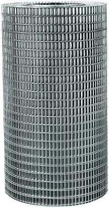 Garden Zone 36 Inches x 25 Feet - 1 x 2-Inch Openings, 14-Gauge - Galvanized Welded Wire Fencing - For Cages and Fencing for Rabbits, Gardens, Cattle Panels