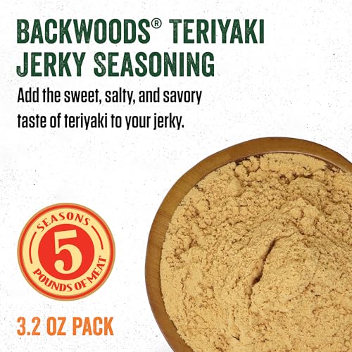 LEM Backwoods Teriyaki Seasoning with Cure Packet ,1 oz.