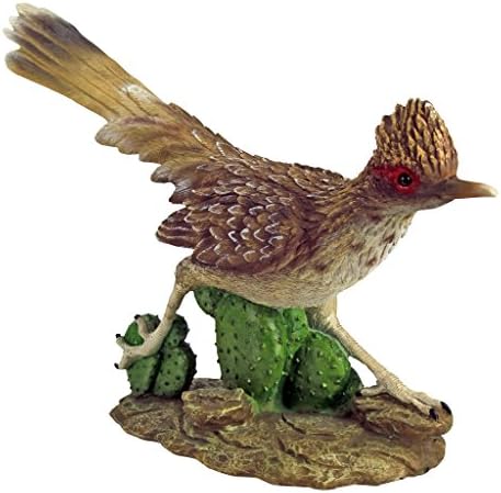 Design Toscano QM2757200 The Great Roadrunner Statue,full color