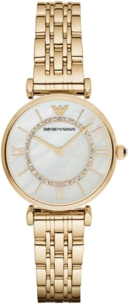 Emporio Armani Women's Dress Watch with Stainless Steel Band