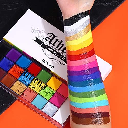 UCANBE Athena Face Body Paint Oil Palette