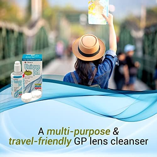 Menicon Unique pH Multipurpose Contact Lens Solution with Lens Case 4 fl oz