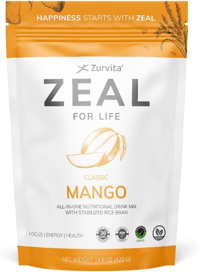 Zurvita - Zeal for Life Wild Berry Wellness Drink Mix - 420 g | Contains Vitamins, Minerals, Antioxidants, Plant Nutrients, Digestive Enzymes, And Phytonutrients For Daily Nutrition