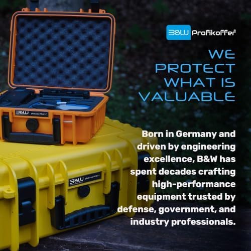 B&W International Jumbo 6700 Outdoor Tool Case with Pocket Tool Boards, Black