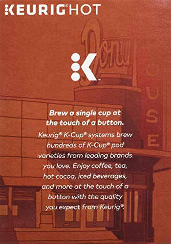 Donut House Collection Chocolate Glazed Donut, Single-Serve Keurig K-Cup Pods, Flavored Light Roast Coffee, 24 Count
