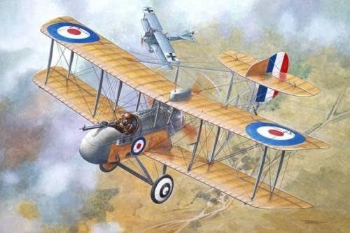 RODEN DE Havilland Airco DH.2 British Fighter Biplane WWI 1/32 612