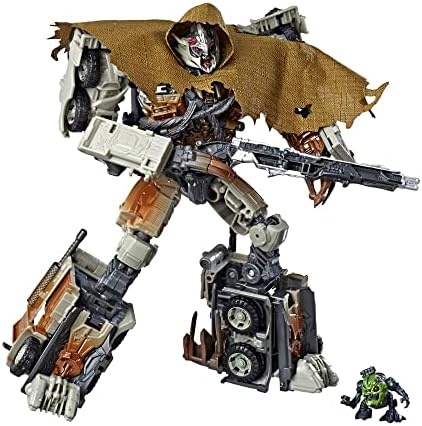Transformers Toys Studio Series 34 Leader Class Dark of The Moon Movie Megatron with Igor Action Figure - Kids Ages 8 and Up, 8.5-inch
