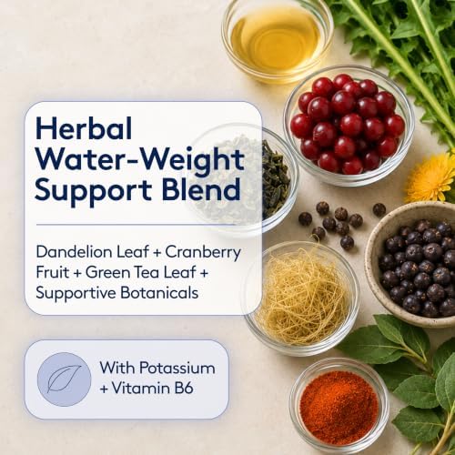 Youth & Tonic Natural Water Pills Weight Loss Women, Men, Water Retention