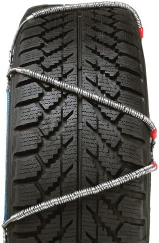 SCC SZ143 Super Z6 Cable Tire Chain for Passenger Cars, Pickups, and SUVs - Set of 2