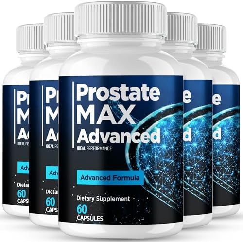 Prostate Max Supplement, Prostate Max Advanced Capsules for Men - Maximum Strength for Daily Wellness & Comfort, All Natural