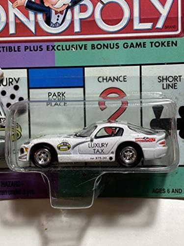 Johnny Lightning 2000 Monopoly Luxury Tax Dodge Viper Car