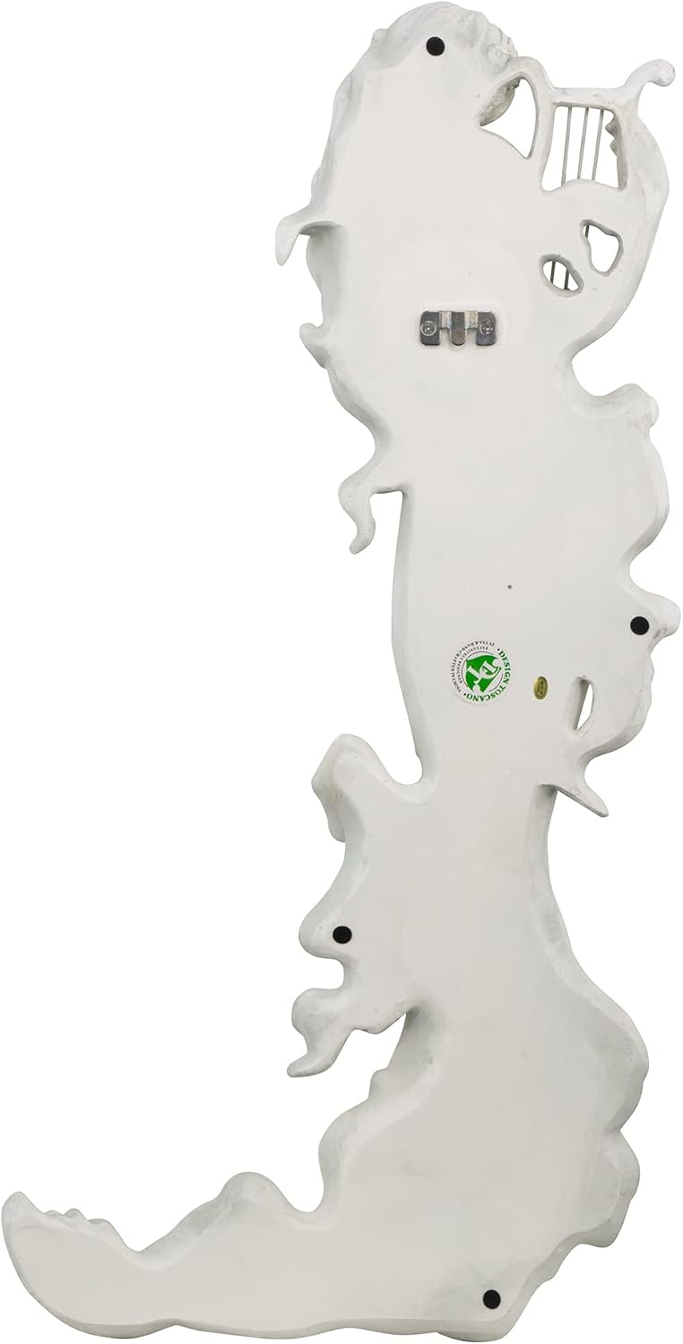Design Toscano Musical Muse Wall Sculpture, Single
