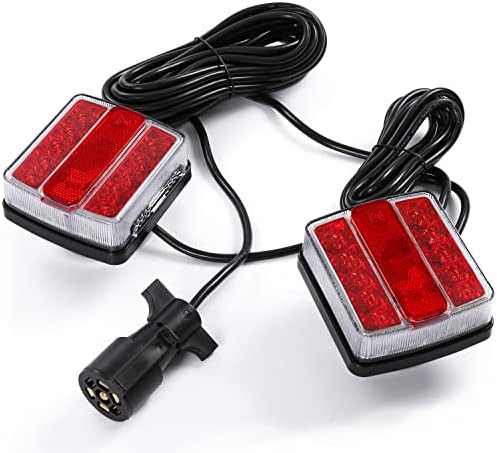 LINKITOM Magnetic LED Trailer Towing Light Kit for RVs Trailers Flatbeds