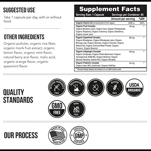 Plant-D3 Organic Vitamin D3 5000 IU - Vegan