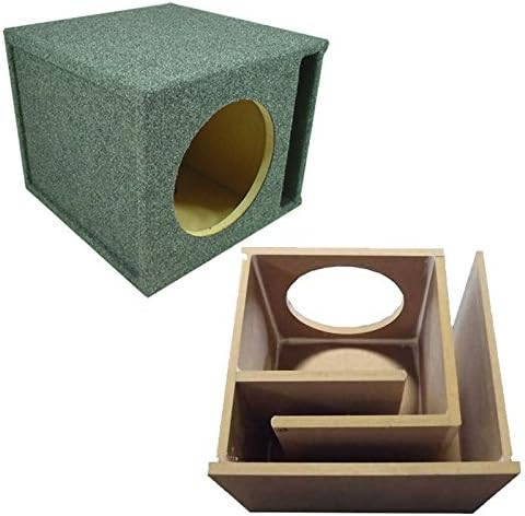 15 Inch Vented Sub Box Single SPL Bass Labyrinth Subwoofer Enclosure ASC | Maze-style ported design for loud clean low end, competition-grade output