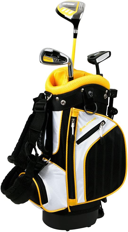 Orlimar ATS Junior Golf Club Sets with Stand Bag for Boys & Girls | Kids Ages 3 and Under, 3-5, 6-8, 9-12, Right and Left Handed