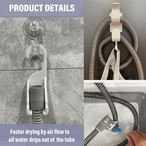 11 Pack CPAP Tube Cleaning Kit, Collapsible Wash Basin, CPAP Hose Hanger, CPAP Hose Holder for Bed, CPAP Hose Plugs, CPAP Tube Clips