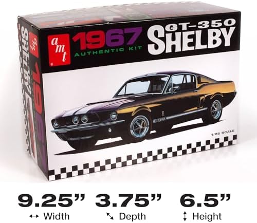 AMT 1968 Shelby GT 500 1:25 Scale Model Kit