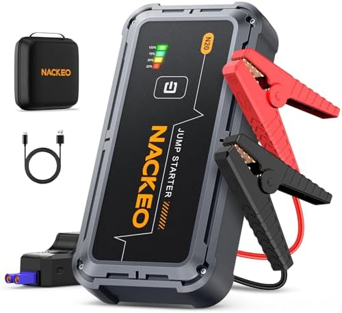 Car Jump Starter 7000A Car Battery Jump Starter Portable Pack for Up to All Gas and 10.0L Diesel Engine 12V Jump Box, Jump Pack