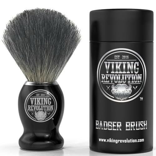 Viking Revolution Badger Hair Shaving Brush - 1 Count