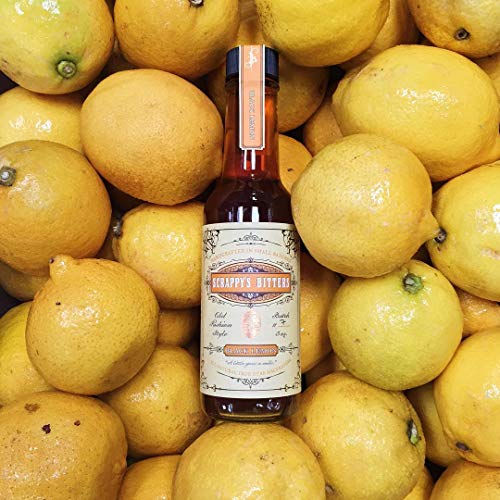 Scrappy's Bitters - Black Lemon, 5 Oz - Organic Ingredients, Finest Herbs & Zests, No Extracts, Artificial Flavors