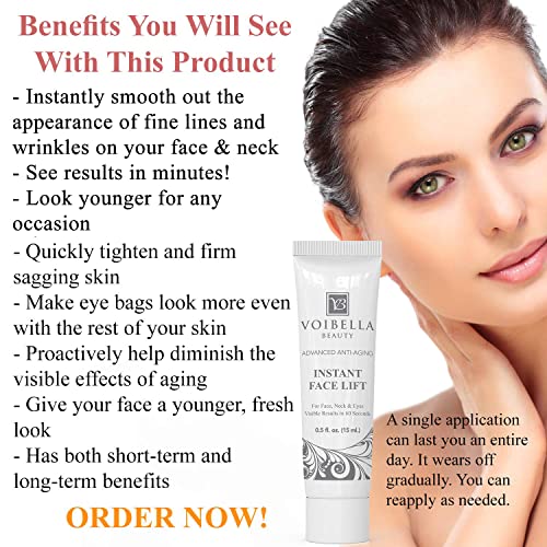 Instant Face Lift Cream - Eye, Neck, Face Tightening, Lifting, Firming