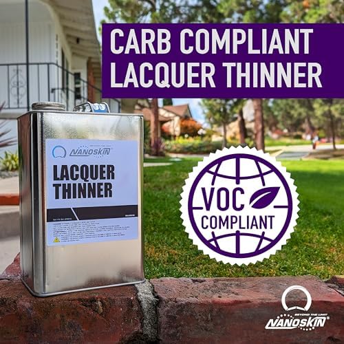 Nanoskin LACQUER THINNER 1 Gallon - Professional Strength, General Purpose