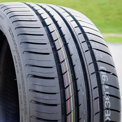 Set of 2 (TWO) Cosmo MuchoMacho All-Season High Performance Radial Tires-245/40R20 245/40ZR20 245/40/20 245/40-20 99Y Load Range XL 4-Ply BSW Black