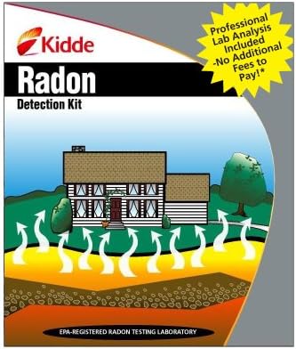 Kidde Radon Detector, Home Kit, Professional Analysis