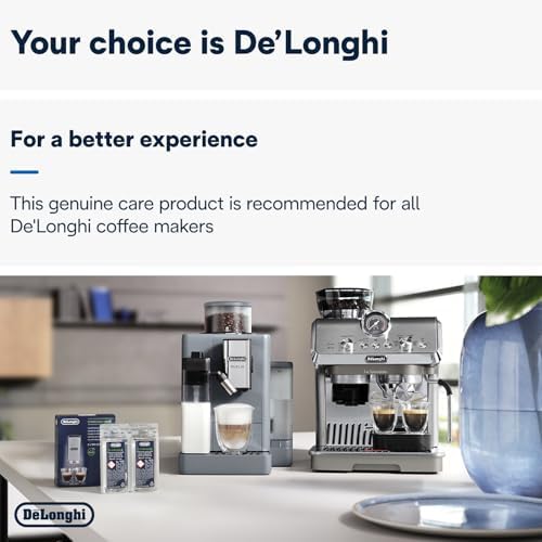 De'Longhi EcoDecalk Universal Descaler, for Coffee Machines 16.90 oz | Safe Formula, Universally Compatible, 15 Month Supply, Easy to Use