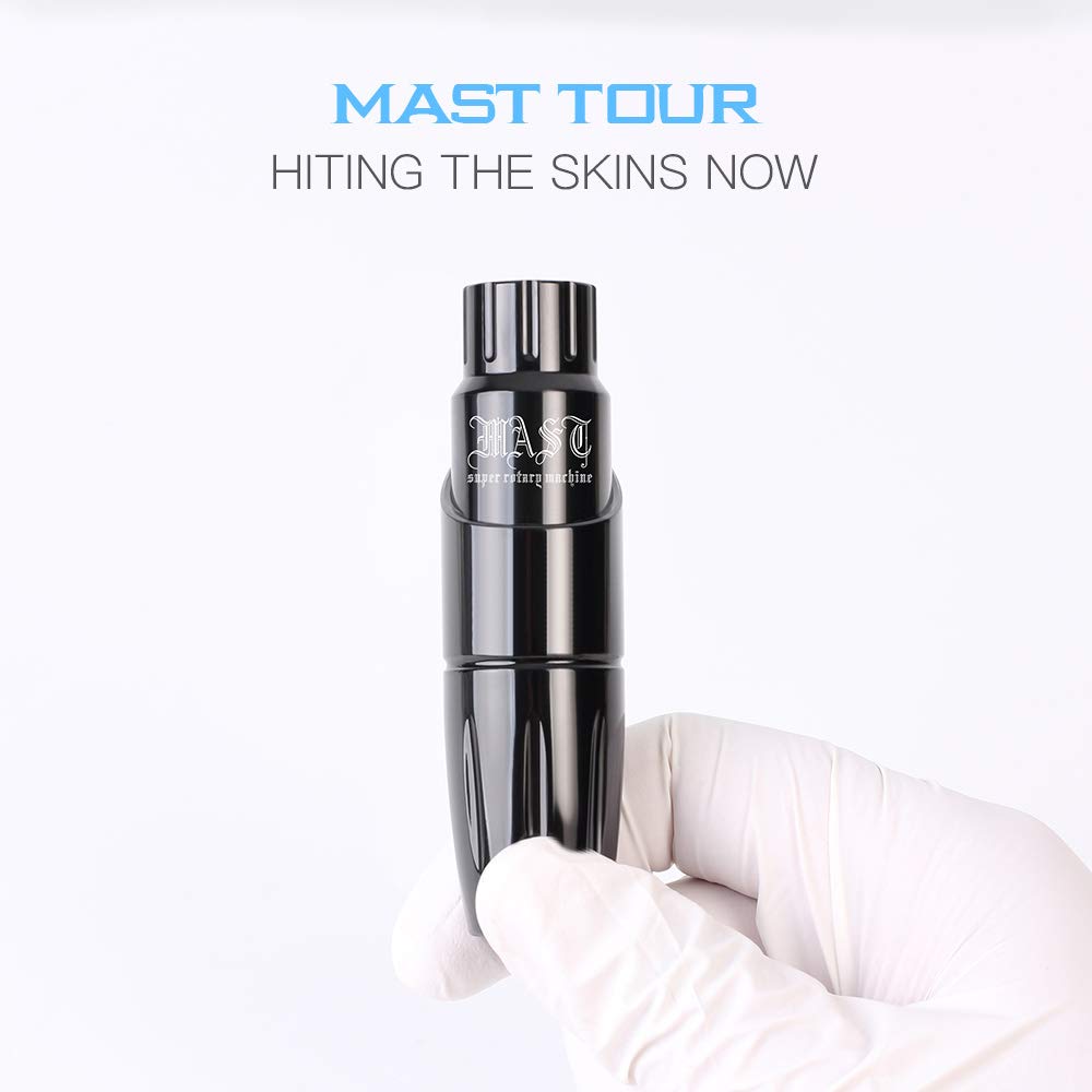 Dragonhawk Mast Tour Wired Tattoo Machine Kit, 82g Rotary Pen for Beginners