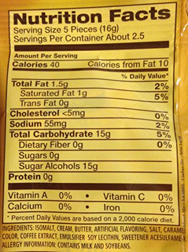Werther's Original Sugar Free Hard Candies Bundle - Hard Candy & Caramel Coffee Flavored, Individually Wrapped Sugar-Free Treats for Halloween