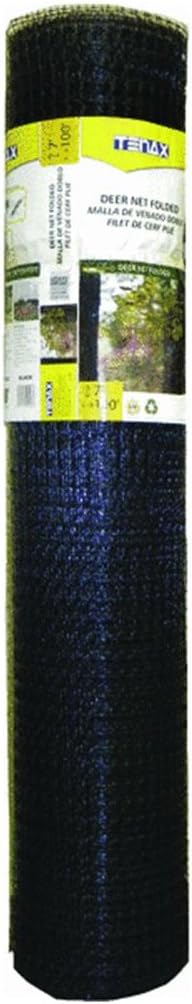 Deer Fence, 7 ft. H, 100 ft. L, Black