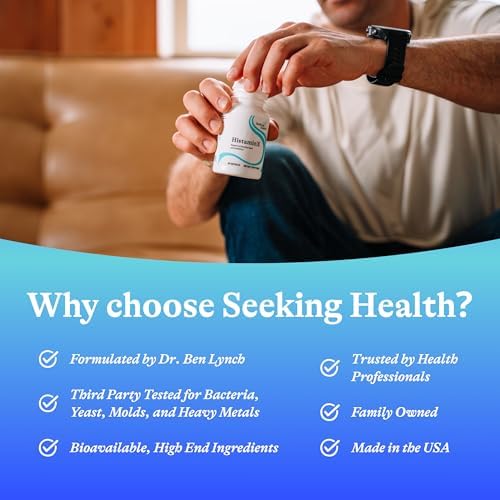 Seeking Health HistaminX - Supplement with Bromelain & Flavonoids - Formula Aids Healthy Swelling Responses & Seasonal Comfort - Support Immune