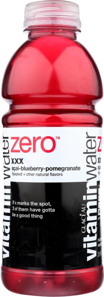 vitaminwater Power-C Dragonfruit Water Beverage, 16.9 fl oz, 6 pack | Bottled, nutrient-enhanced flavored water drink with 90 calories per bottle, antioxidants, and vitamins