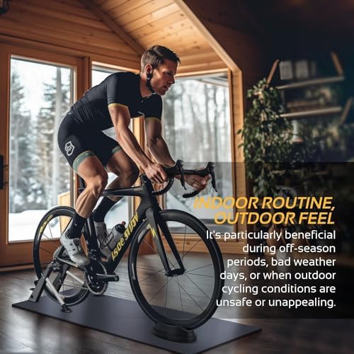 Flexzion Bike Trainer Front Wheel Block