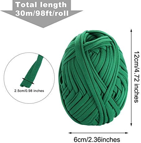 BBTO Garden Twine Soft Plant Tie Green Garden String Tree Tie Stretchy Gardening Tape Plant Support for Home Tying Climbing Plants Veggies Flower