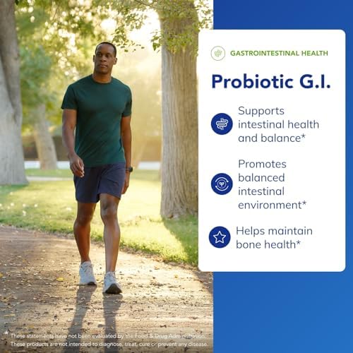 Pure Encapsulations Probiotic G.I. - Shelf Stable Probiotic for Intestinal Health & Gastrointestinal Support* - with Lactobacillus & Bifidobacterium - 60 Capsules | Shelf Stable Probiotic for Intestinal Health and Gastrointestinal Support*, with Lactobac…