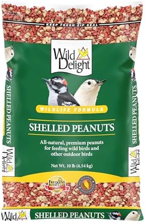 Wild Delight Shelled Peanuts, 10 lb