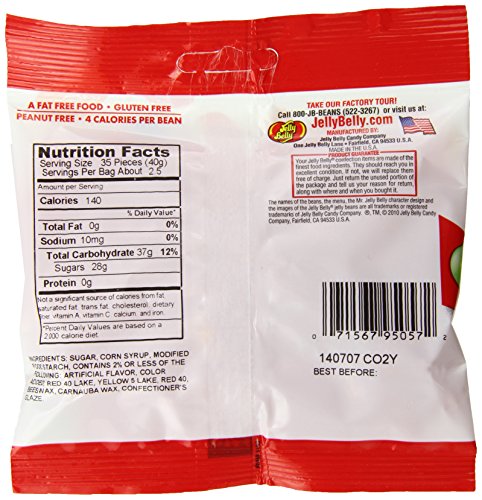 Jelly Belly Gift Bag, Licorice 7.5 oz