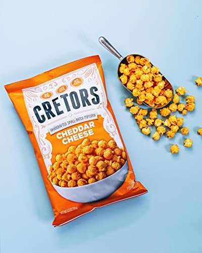 GH Cretors Just The Cheese Corn Popcorn, 6.5 oz