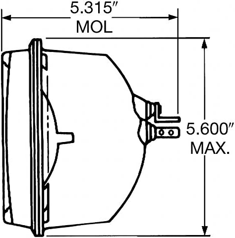 Wagner BriteLite H6054BL Headlight Box of 1