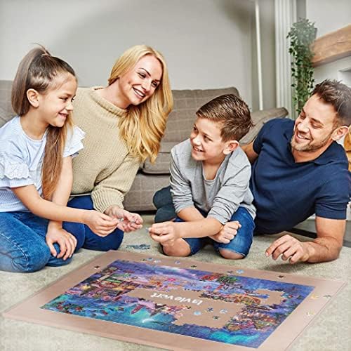 Lavievert 1000 Piece Puzzle Board, Lightweight & Portable Jigsaw Table