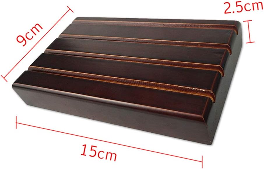 4 Row Military Coin Holder, Challenge Coin Display Stand Holder Wooden,